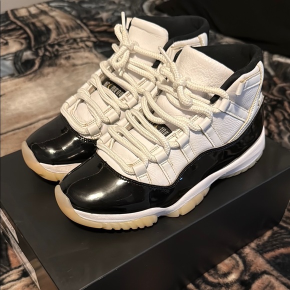 Jordan Black and White Sneakers